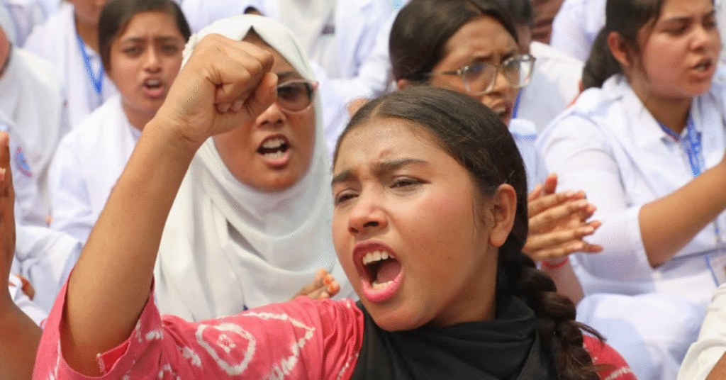 পলিটেকনিক শিক্ষার্থীদের ৬ দফা দাবি